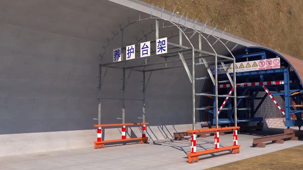 南山矿区隧道施工动画制作公司 - 隧道施工工艺和施工方法 - 隧道施工汇报动画视频 - bim 工程施工动画